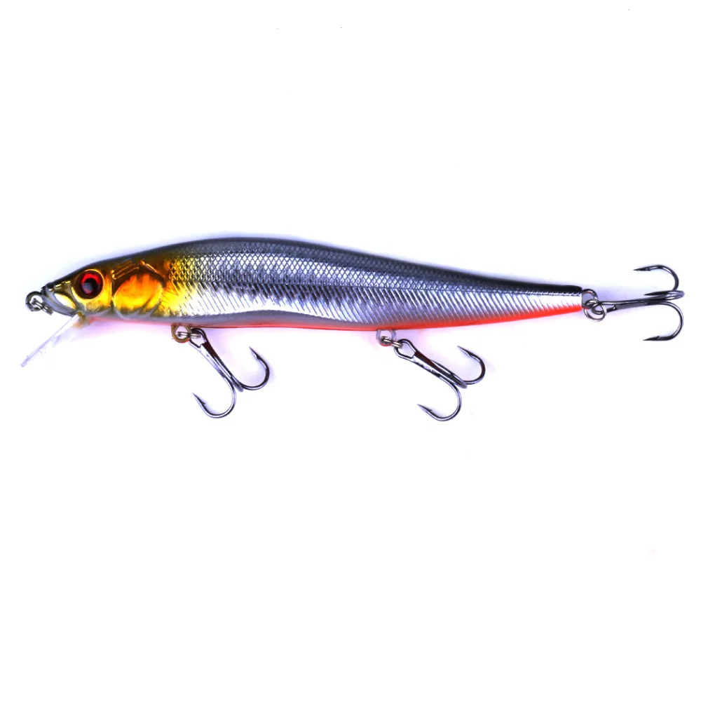 5 шт. рыболовные приманки в виде гольяна|minnow crank bait|crank baitfishing bait |