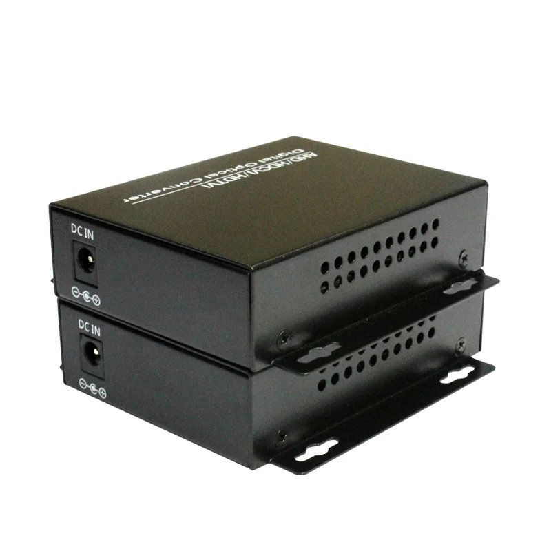 1 пара двухканальный волоконно-оптический видеоконвертер 720P 960P AHD CVI TVI 2V1D