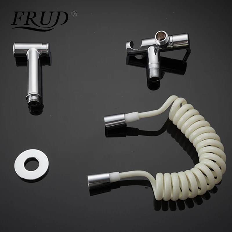 FRUD биде кран мусульманский Душ Туалет опрыскиватель для переносной туалет