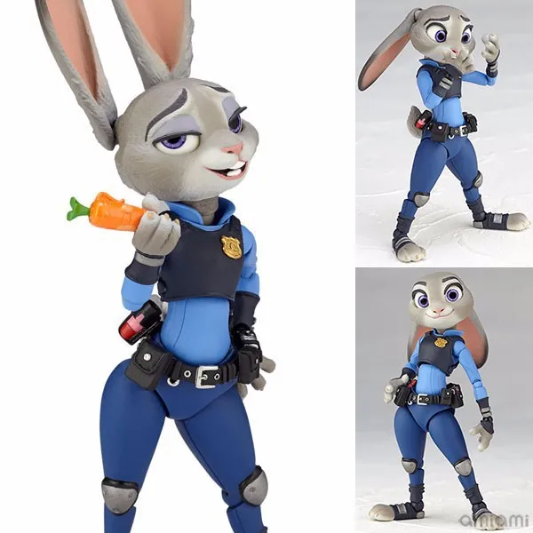 

Amazing Yamaguchi Zootopia Rabbit Judy Hopps BJD Figure Model Toys