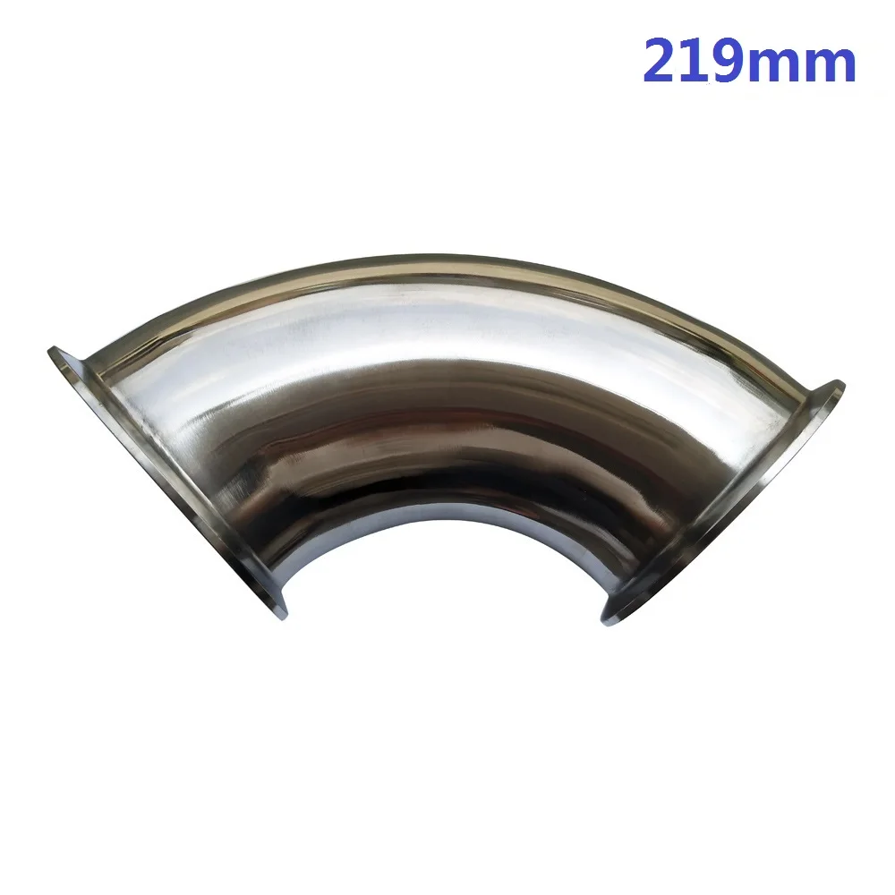 OD219mm Tri clamp 235 мм нержавеющая сталь 304 санитарный наконечник Clamp налокотник 90