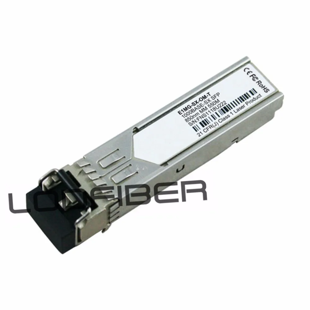 

E1MG-SX-OM-T Совместимый 1000BASE-SX SFP 850nm 550m DOM трансивер