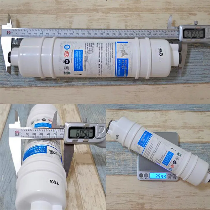 75 галлонная Мембрана RO 10 дюймов гнездо для быстрого соединения 75G обратного