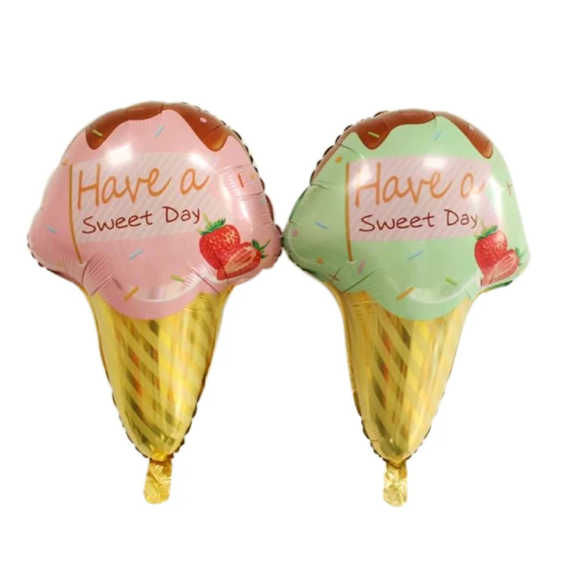 8 шт Конфеты Пончик мороженое тема гелия Фольга шарики Звезда Круглые для малышей