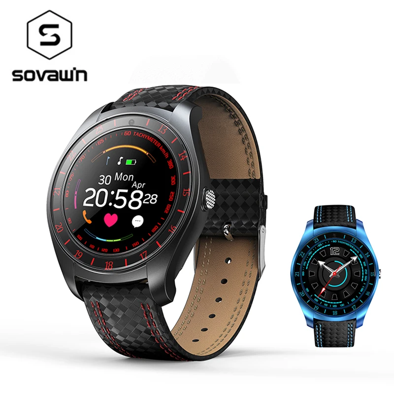 V10 Bluetooth умные часы мужские Взрослые спортивные Smartwatch водостойкие Android камера