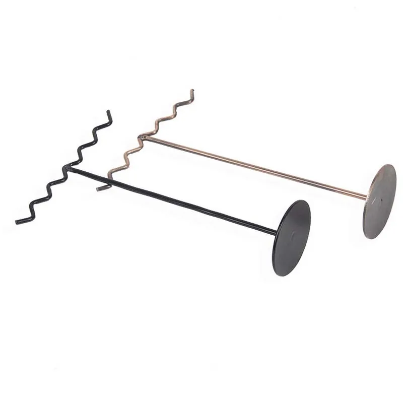 Новая акриловая Металлическая Витрина для украшений стенд кисточкой Длинные