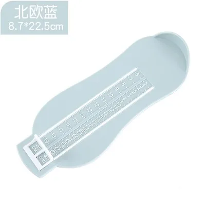 Kids Infant Foot Measure Gauge Shoes Size Measuring Ruler Tool Toddler Infant Shoes Fittings Gauge Baby Children Foot Ruler - Цвет: blue