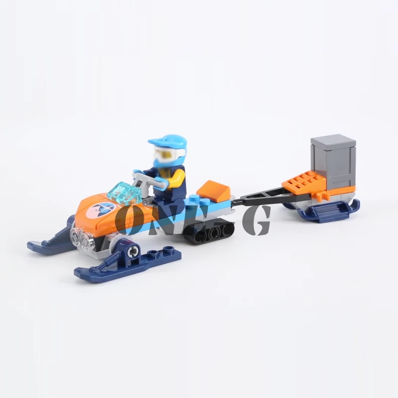 Строительные блоки команда по разведке 10992 88 шт. совместимые с LEGO City 60191 кирпичи