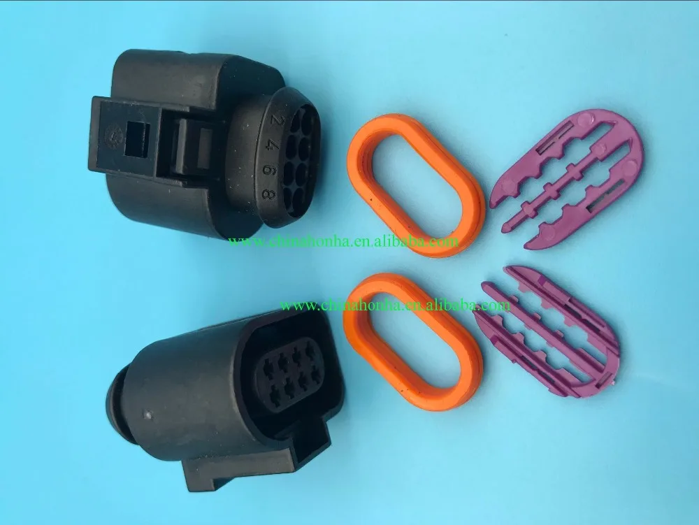 Бесплатная доставка 2 шт 1J0973714 Женский 1,5 мм 8 pin Водонепроницаемый Автомобильный Электрический провод разъем со склада Бесплатная доставка 2 шт 1J0973714 Женский 1,5 мм 8 pin Водонепроницаемый Автомобильный Электрический провод разъем со склада