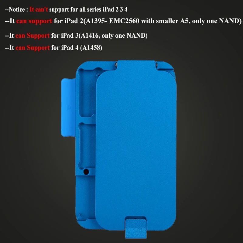 JC Pro1000S Многофункциональный NAND Программист для iCloud ремонт инструмент-удаление узнать адаптер записи для iPad 2/3/4 - Цвет: NAND Read Module