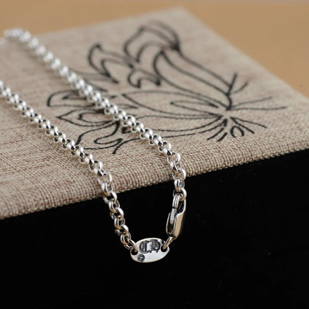 Женские и мужские ожерелья с цепочками BALMORA из настоящего серебра 925 пробы