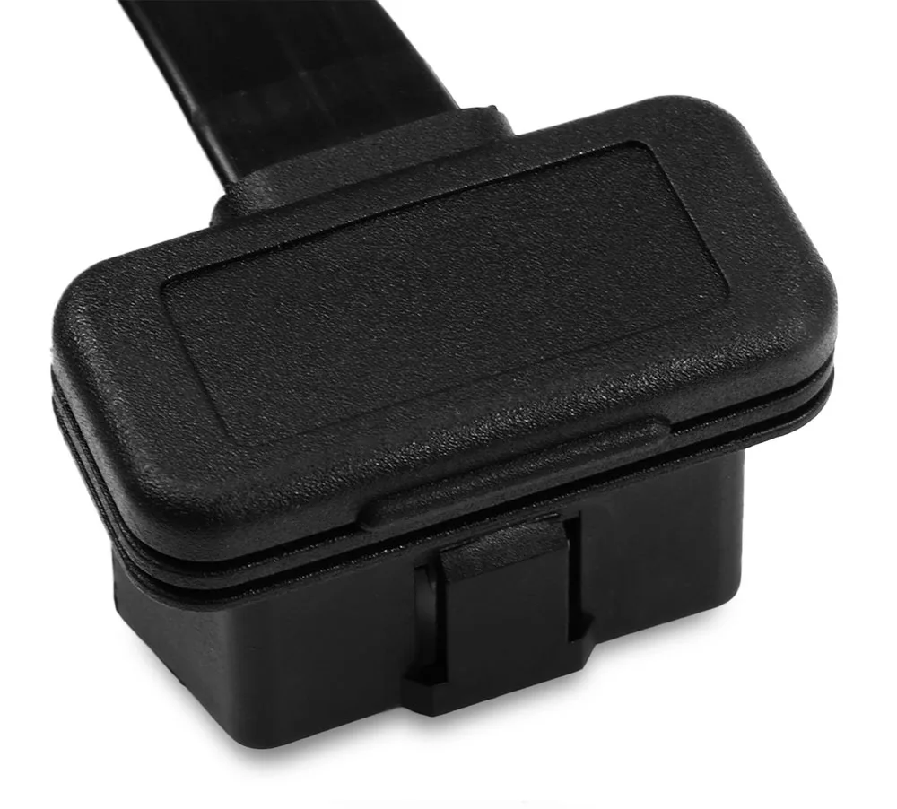 Новая 60 см OBD II 16 Pin папа-мама плоский удлинитель автомобильный диагностический удлинитель адаптер OBD II OBD2 удлинитель