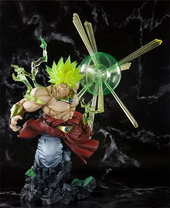 Huong аниме Figuarts 32 см Dragon Ball Z Broli Super Saiyan DBZ ПВХ фигурка Коллекционная модель игрушки