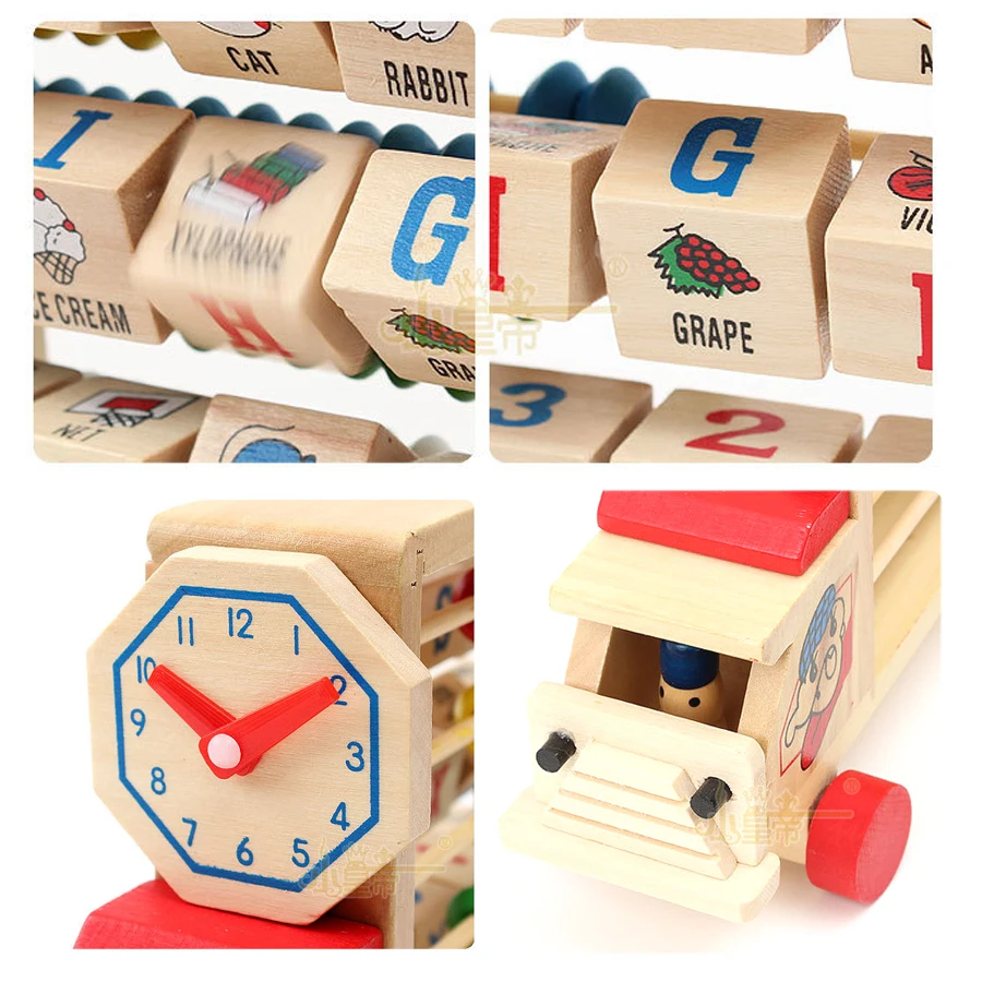 Детские Абакус соробан деревянные игрушки montessori Jouets для малышей раннего