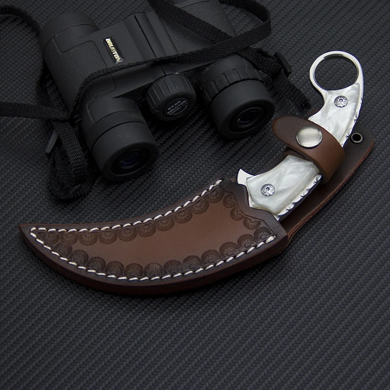 Toplu EDC Karambit Knife 9Cr18Mov Steel Tactical Jungle Outdoor Rescue Knives Camping Self Defense Hunting Tools | Инструменты