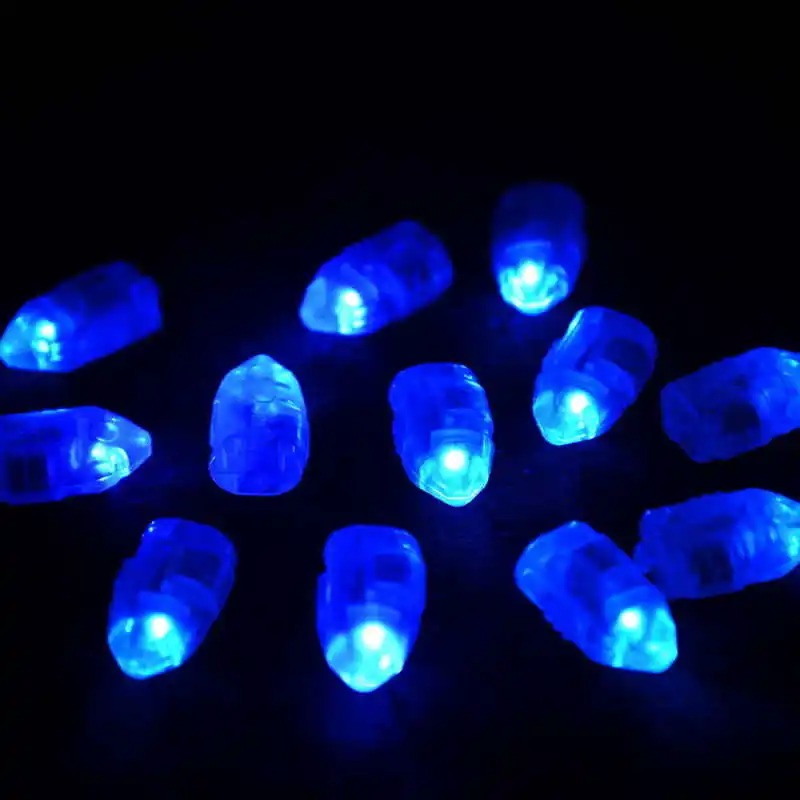 100 шт светодиодный RGB вспышка лампы шар светильник s для бумажный фонарь воздушный