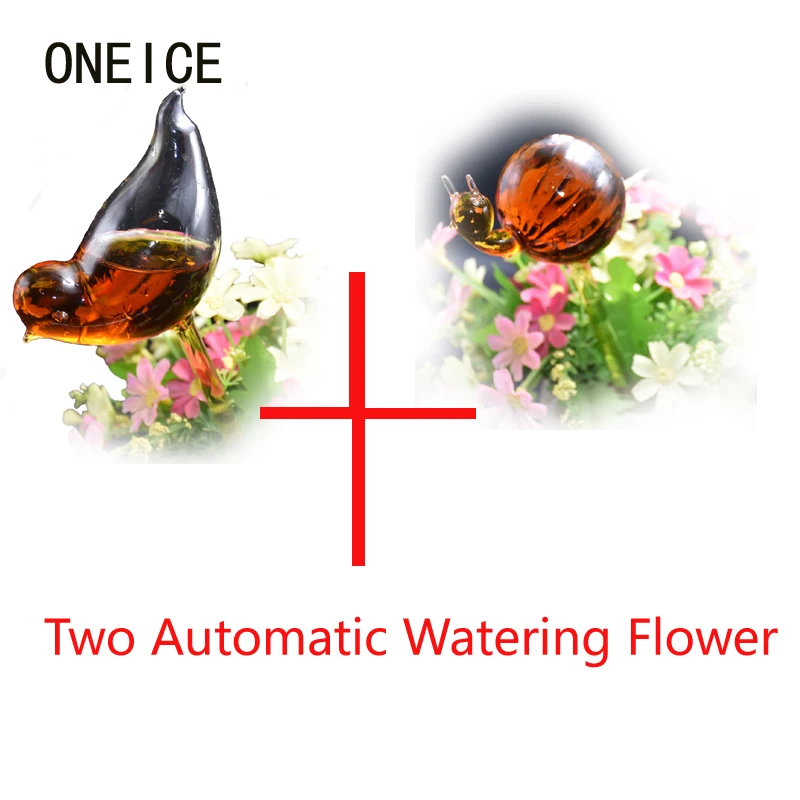 В форме птиц стеклянная Автоматическая поливочная система для легкого полива