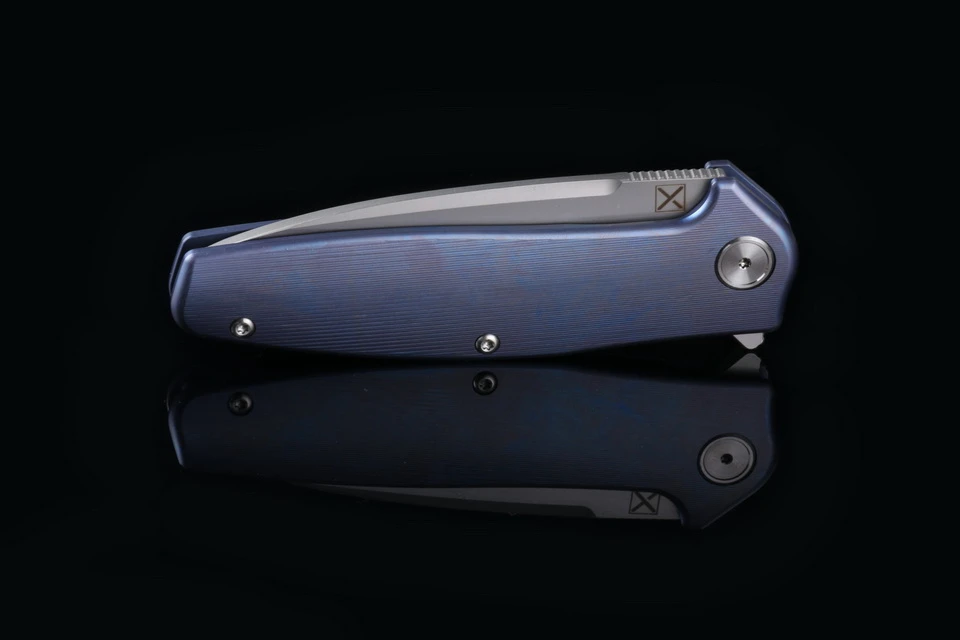 LOVOCOO YX75 складной нож VG-10 стальным лезвием титановая ручка с карманным зажимом походный охотничий нож каждодневное оборудование для использования на улице
