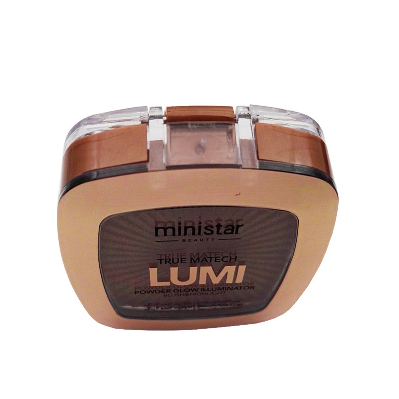 Макияж лица хайлайтер порошок темная кожа осветляет бронзант контур светящийся