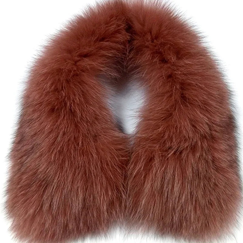 

Natural fox fur collar 2020 new one-piece fox fur scarf fox fur fashion all-match scarf