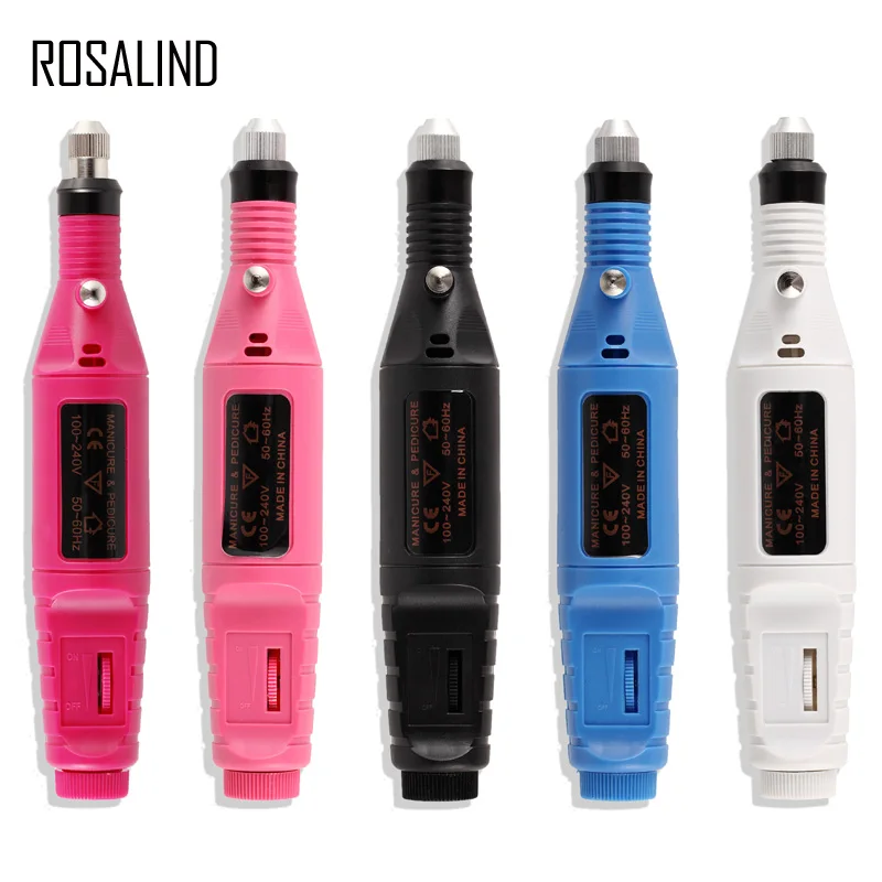 ROSALIND 1 Набор электрическая дрель для ногтей маникюрного Оборудования