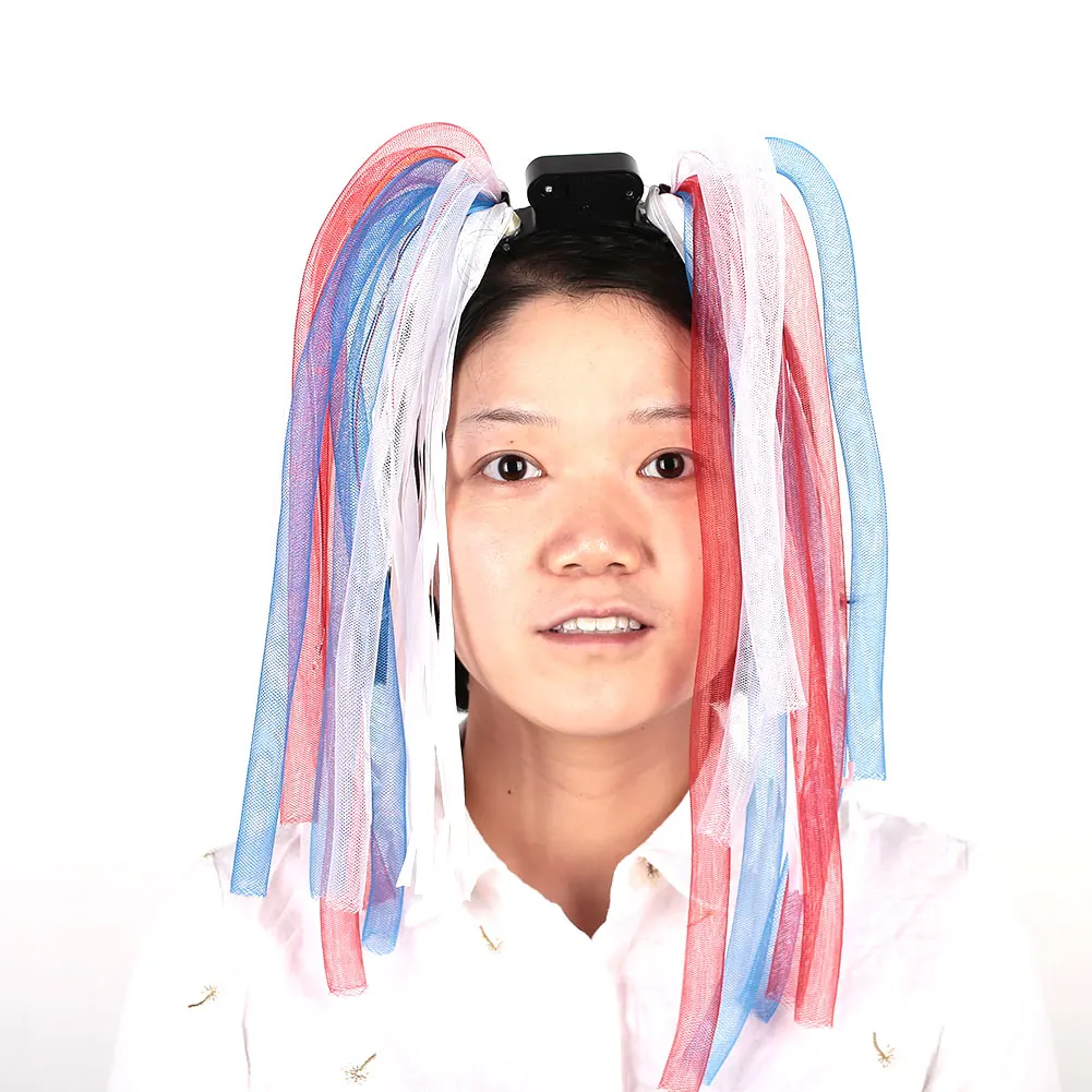 Toys Glowing Hair Plastic Fashionable Luminous toys LED Hairband Toy Head Hoop Kids light lichtstaven | Игрушки и хобби