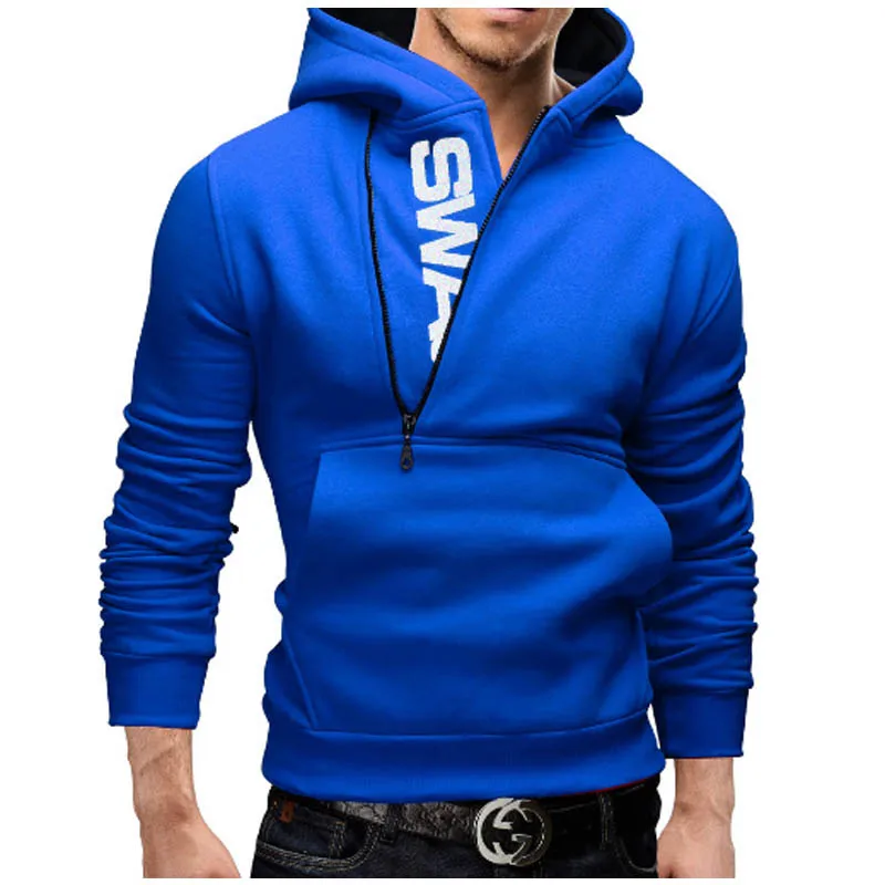 Мужские толстовки 2018 Брендовые мужские с капюшоном длинным рукавом мужская