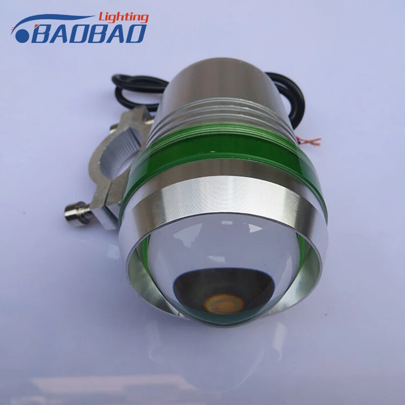 BAOBAO 12V 80V U3 светодиодный мотоциклетный головной светильник велосипед пятно Туман