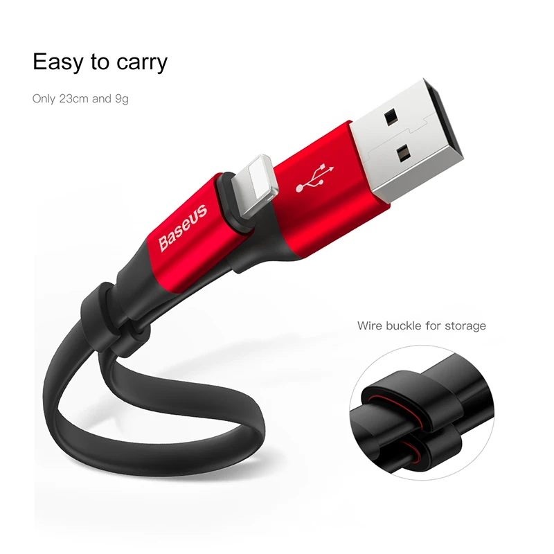 Оригинальный usb кабель Lightning 20 см для быстрой зарядки iPhone 11 xs max xr 8 7 6s plus 5se ipad pro