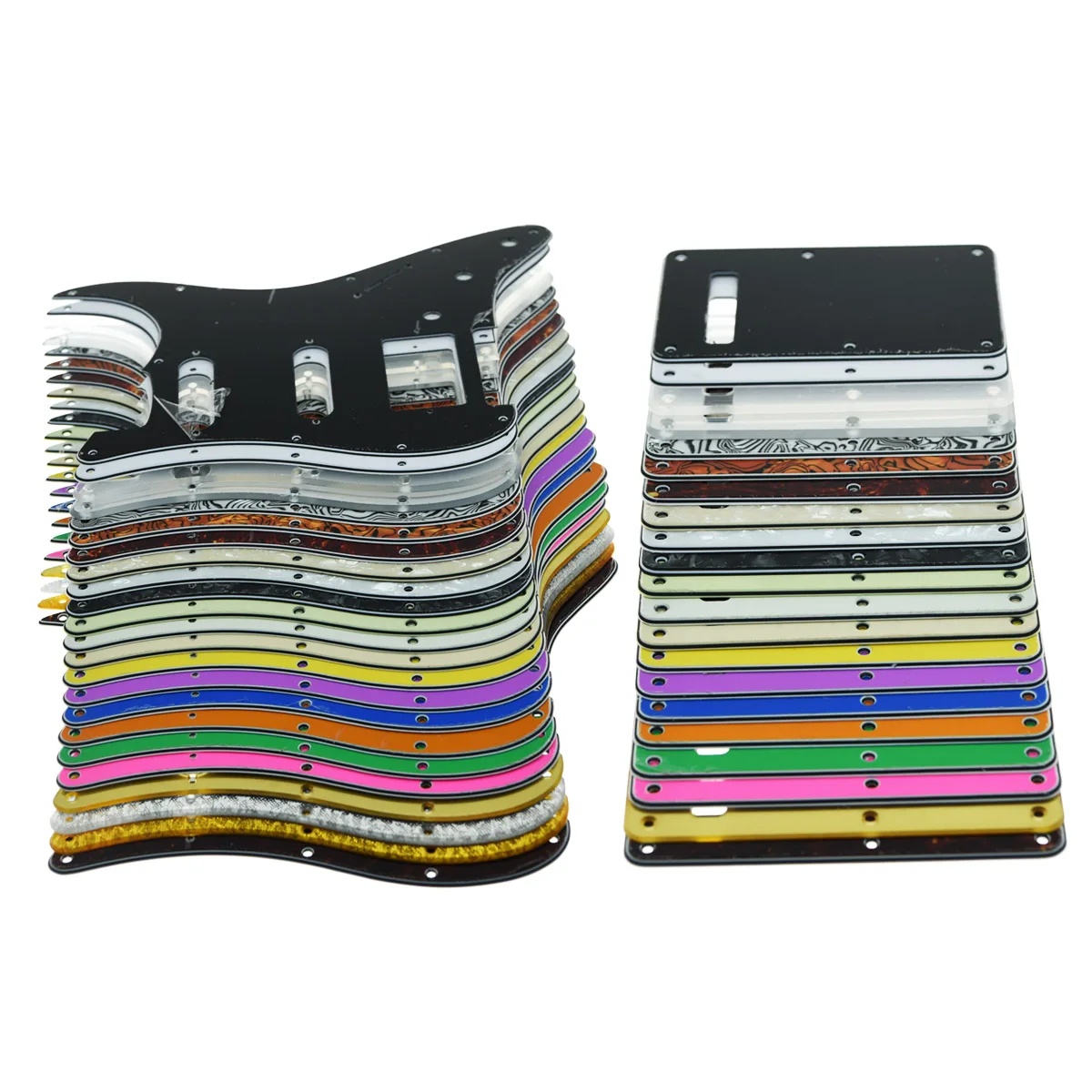 KAISH различные цвета ST стиль HSS для гитары Накладка защиты от царапин верхняя