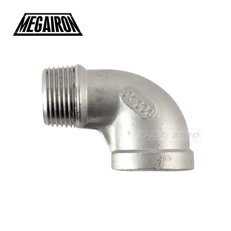 Megaron BSPT 3/4 &quotDN20 нержавеющая сталь SS304 Женский-Мужской топлива Уличные Локоть