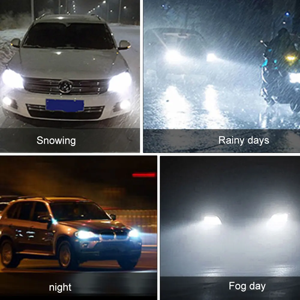 Автомобильные принадлежности для H3 H8 Led Fpg лампы светодиодные фары H4 H7 H11 9005 9006 9004