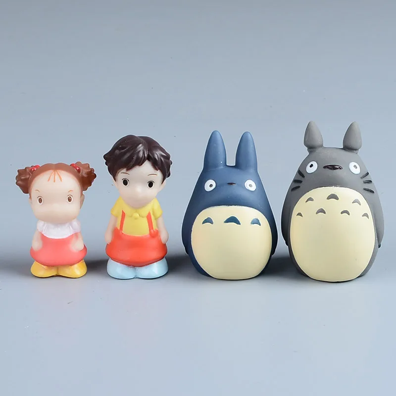 Миядзаки Хаяо ТОТОРО Фигурку Аниме Studio Ghibli Мой Сосед Смолы Набор Рисунках Детей