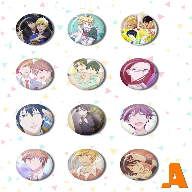 1 шт. новые стили BL Hitorijime My Hero Ooshiba Kousuke Setagawa Masahiro значок аниме брошь значок