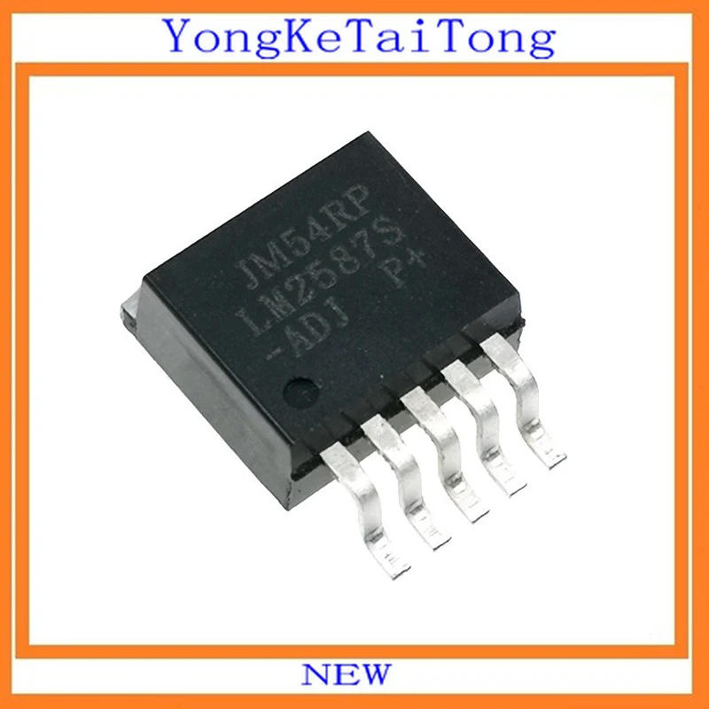 2PCS LM2587S-ADJ 1 шт. 2 шт./лот LM2587S-ADJ LM2587T-ADJ LM2587S LM2587 LM2587SX-ADJ TO263 - Цвет: 2PCS LM2587S-ADJ