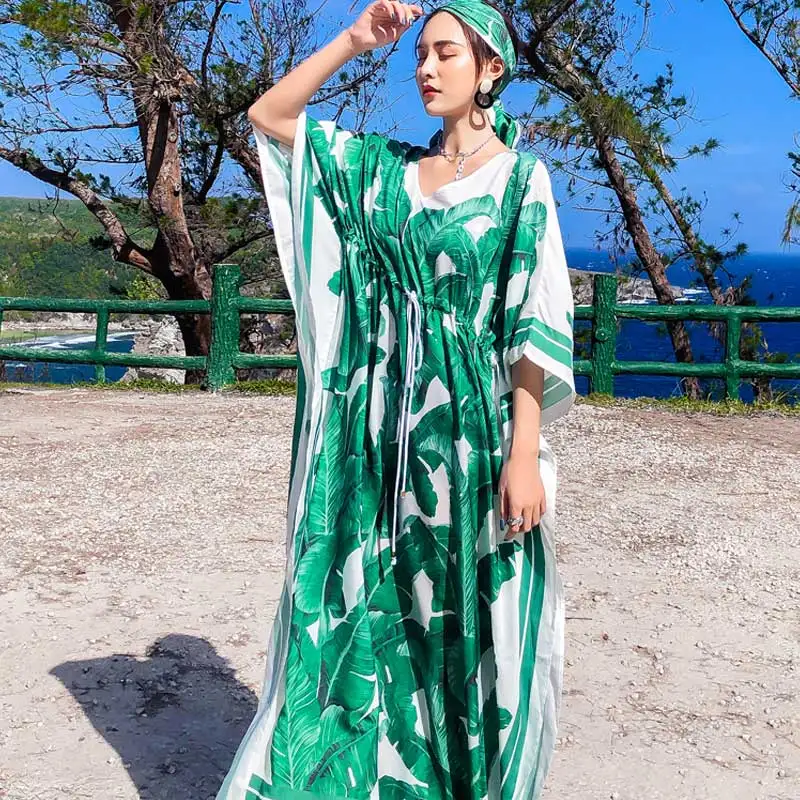 Летнее женское платье 2019 Клубное элегантное Бохо Макси Плюс Размер Свободное