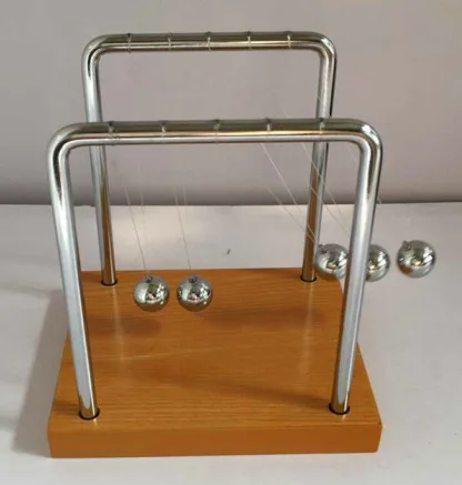 

3D Newton's Cradle Balance Steel Ball Physics Science Pendulum for Home Decoration Desk Decor Gift carillon de jardin