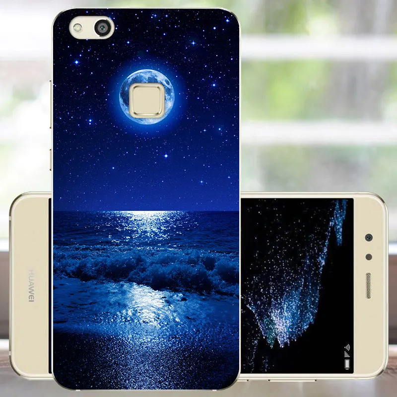YLH22 Роскошный чехол FANATU для huawei P10 Lite, бампер на заднюю панель, защитный чехол из мягкого ТПУ для huawei P10Lite, чехол для huawei P 10 Lite, чехол - Цвет: YLH22