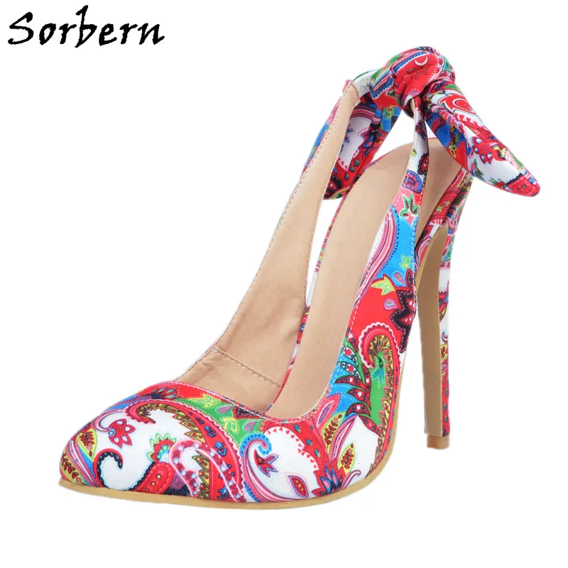 Женские туфли лодочки с цветочным принтом на высоком каблуке|brand pumps|pumps brandpumps for