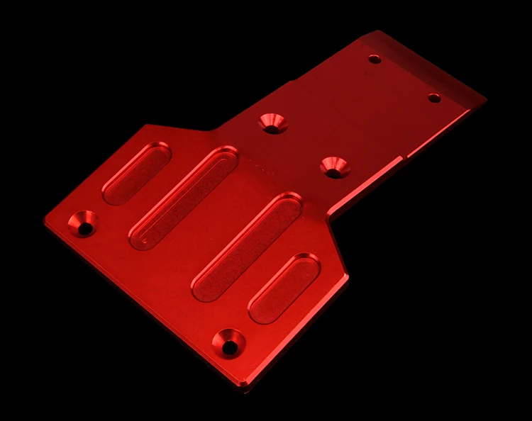

baja alloy Under the protection board elevation baseboard angle chassis base bottom board skid plate for1/5 HPI baja 5b KM ROVAN