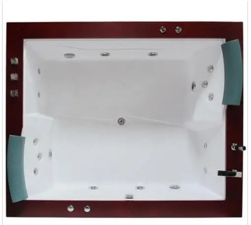 1800 мм Встраиваемая Стекловолоконная Встроенная гидромассажная Ванна акриловая