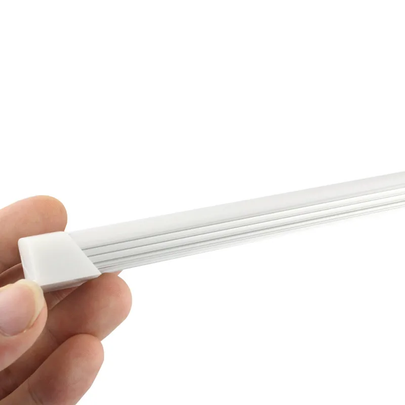 USB светодиодная полоса освещения 5 в яркость диммируемая SMD3014 Жесткая алюминиевая