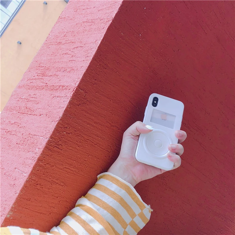 Korean Silicon Phone Case For Iphone 7plus 7 8 6s 8plus Capa Music Player Plain Matte Korea Cover 6 6plus Cases |