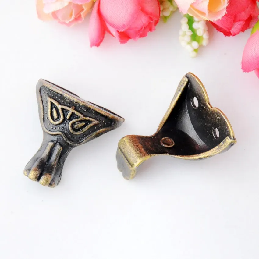 Бесплатная доставка 8 шт. Античная бронзовая бижутерия Подарочная коробка