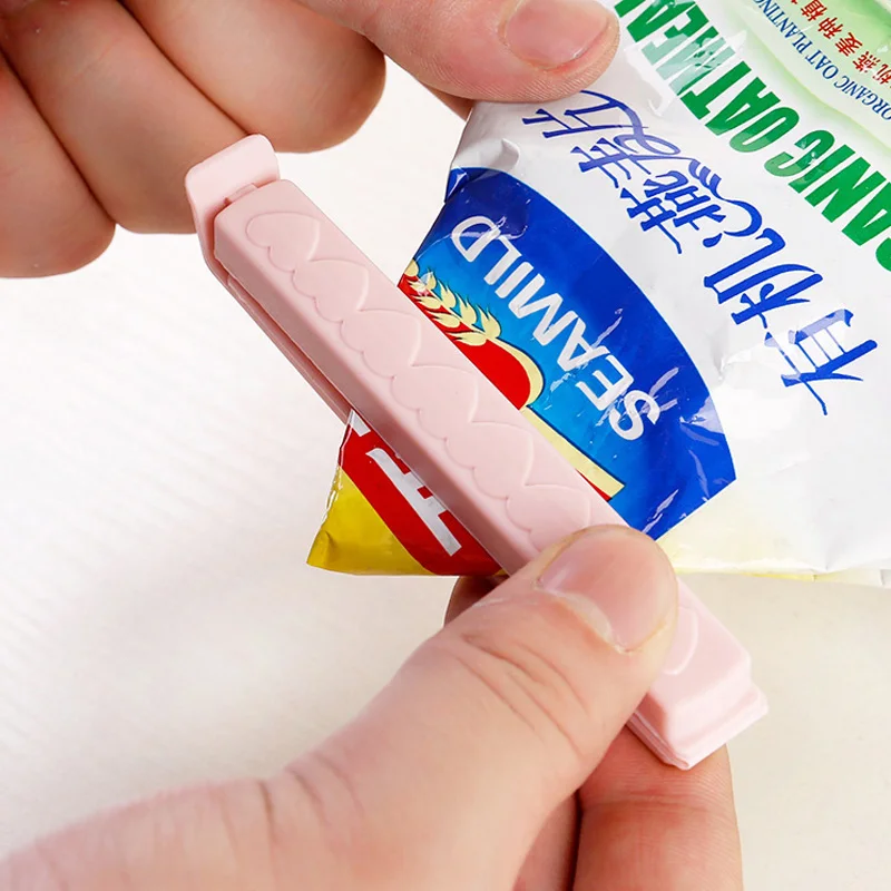 10 шт. зажимы для пакетов сумка хранения свежих продуктов аксессуары кухонных