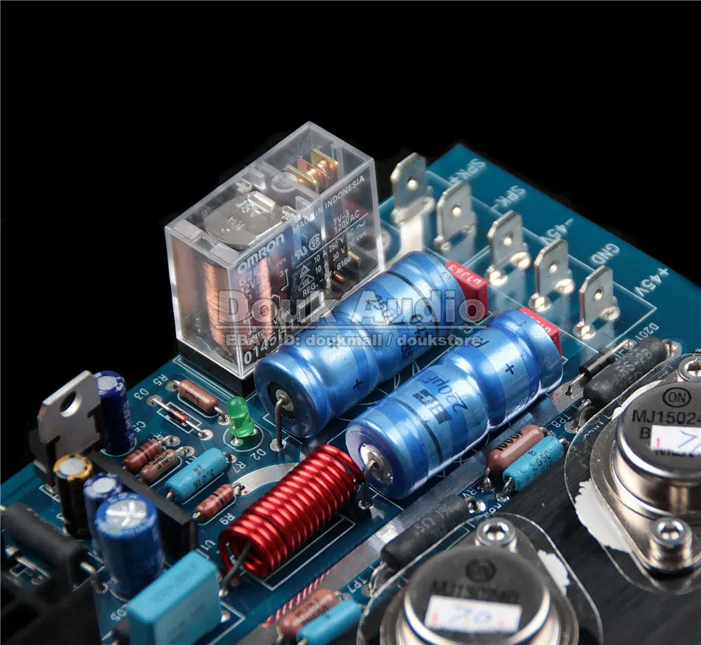Douk Audio Dual 2.0 Channel Class A / Class AB Power Amplifier HiFi Amp Board