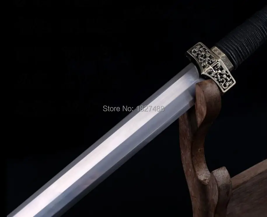 Ручная ковка высокомарганцевая сталь 8 стороннее лезвие острый Китайский