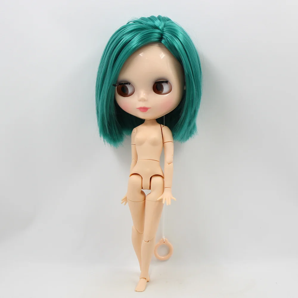 Ледяной DBS Blyth кукольные 1/6 bjd красивый загадочный зеленый прямые волосы на
