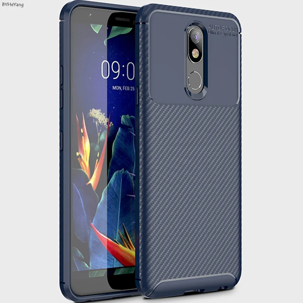 For LG K40 case on cover Silicone Rugged Armor Soft Back Cover Case K 40 Phone Fundas Coque Cases Bumper lgk40 |