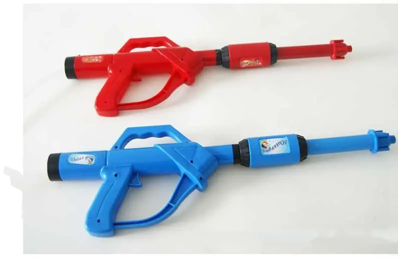 Прямая поставка пластиковый водяной пистолет с длинным насосом игрушка для